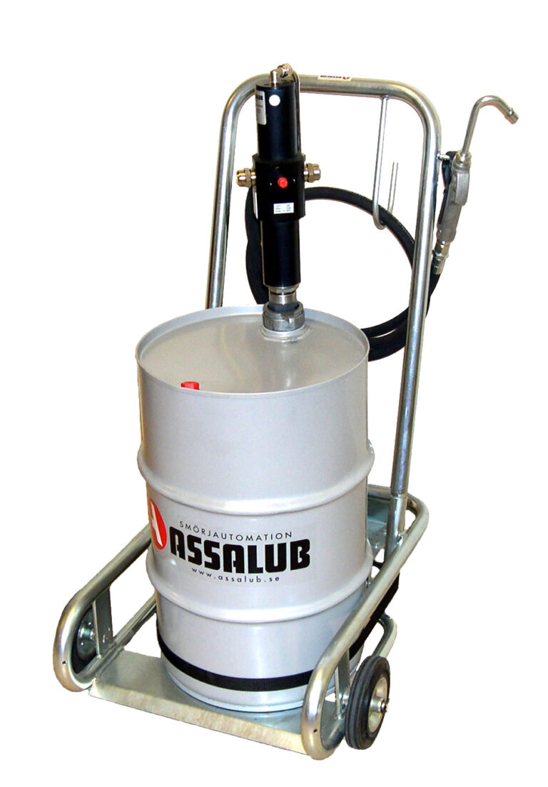 Portable Oil Unit For 14 Barrels With Compressed Air Powered 1 1 Pump Assalub Ab Sitename 6623